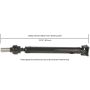 CARDONE Reman 65-9197 Remanufactured Driveshaft / Prop Shaft