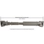 CARDONE Reman 65-9265 Remanufactured Driveshaft / Prop Shaft