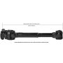 CARDONE Reman 65-9271 Remanufactured Driveshaft / Prop Shaft