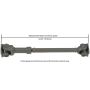 CARDONE Reman 65-9273 Remanufactured Driveshaft / Prop Shaft