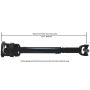 CARDONE Reman 65-9318 Remanufactured Driveshaft / Prop Shaft