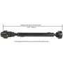 CARDONE Reman 65-9324 Remanufactured Driveshaft / Prop Shaft