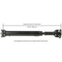 CARDONE Reman 65-9346 Remanufactured Driveshaft / Prop Shaft