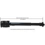 CARDONE Reman 65-9351 Remanufactured Driveshaft / Prop Shaft