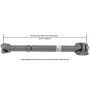 CARDONE Reman 65-9436 Remanufactured Driveshaft / Prop Shaft