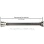 CARDONE Reman 65-9516 Remanufactured Driveshaft / Prop Shaft
