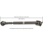 CARDONE Reman 65-9548 Remanufactured Driveshaft / Prop Shaft