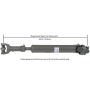 CARDONE Reman 65-9638 Remanufactured Driveshaft / Prop Shaft