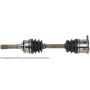 CARDONE New 66-1106 New CV Axle Assembly
