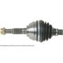 CARDONE New 66-1312 New CV Axle Assembly