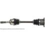 CARDONE New 66-1439 New CV Axle Assembly