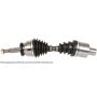 CARDONE New 66-2027 New CV Axle Assembly