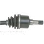 CARDONE New 66-2055 New CV Axle Assembly