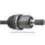 CARDONE New 66-3761 New CV Axle Assembly
