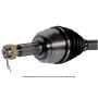 CARDONE New 66-3852 New CV Axle Assembly
