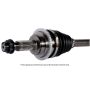 CARDONE New 66-5380 New CV Axle Assembly