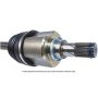 CARDONE New 66-6415 New CV Axle Assembly