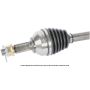 CARDONE New 66-6424 New CV Axle Assembly