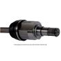 CARDONE New 66-8228 New CV Axle Assembly
