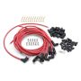 EDELBROCK EDE22711 Max Fire Plug Wire Set w/HEI 90 Degree Red