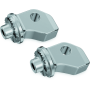 Kuryakyn 8836 Splined Peg Adapters Front Indian Scout Chrome
