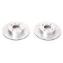 PowerStop JBR1160XPR PowerStop Evolution Performance Drilled, Slotted & Plated Brake Rotor Pair