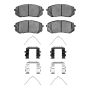 Dynamic Friction 1551-1295-03 Brake Pad Kt