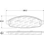Stoptech 308.09310 Street Brake Pads