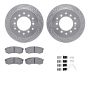 Dynamic Friction 7412-76016 Rotor Kit