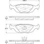 Stoptech 308.03220 Street Brake Pads