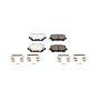 PowerStop 17-1766 PowerStop - Z17 Low-Dust Ceramic Brake Pads with Hardware