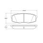 StopTech 07-17 Toyota Tundra Street Performance Rear Brake Pads