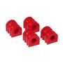 Prothane 10-11 Chevy Camaro Front/Rear Sway Bar Bushings - 28mm - Red