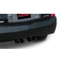CORSA Performance 14156BLK Corsa 2004-2008 Cadillac XLR 4.6L 25in Cat-Back Dual Rear w Twin 35in Black Pro-Series Tips