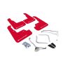 Rally Armor MF32-UR-RD/WH Red Mud Flap/White Logo