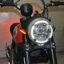 New Rage Cycles SCRAMBLER-FB 15-22 Ducati Scrambler Front Turn Signals