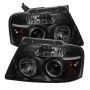 SPYDER 5078421 Projector Headlights - Version 2 - LED Halo - Black Smoke