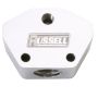 Russell Performance Billet Aluminum Y-Block w/ -10 AN inlet & -8 AN outlet (Polished finish)