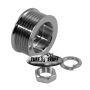 TUFF-STUFF TFS7610A Alternator Chrome Pulley 6 Groove