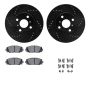 Dynamic Friction 8512-76128 Rotor Kit