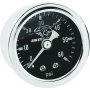 Bikers Choice 210079 Black Face Liquid Filled Oil Pressure Gauge 0-60 Psi 1/8 NPT