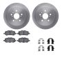 Dynamic Friction 6512-76512 Rotor Kit