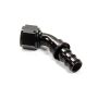 AEROQUIP AERFBL1525 #12 45 Degree Socketless Black