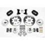Wilwood 140-10440-B Forged Dynalite Front Kit 12.19in 74-80 Pinto/Mustang II Disc Spindle only