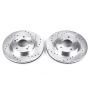 PowerStop JBR918XPR PowerStop Evolution Performance Drilled, Slotted & Plated Brake Rotor Pair
