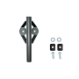Cali Raised LED CR2417 Cali Raised Bed Rail Flag Pole Mount For Toyota Tacoma & Tundra