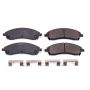PowerStop 17-1019 PowerStop - Z17 Low-Dust Ceramic Brake Pads with Hardware