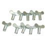 Moroso 71278 Quick Fastener - Butterfly Head - 5/16in x .500in - Steel - 10 Pack