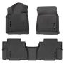 Husky Liners 08-11 Toyota Sequoia WeatherBeater Front & 2nd Seat Floor Liners (Black)