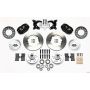 Wilwood 140-11023 Forged Dynalite Front Kit 11.00in 65-72 CDP A Body - 10in Drum
